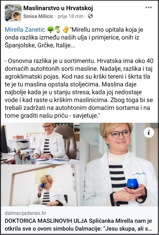 Maslinarstvo u Hrvatskoj